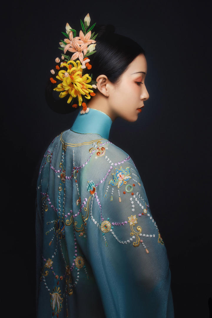 4K高清意境古风古装美女人像艺术摄影写真图片