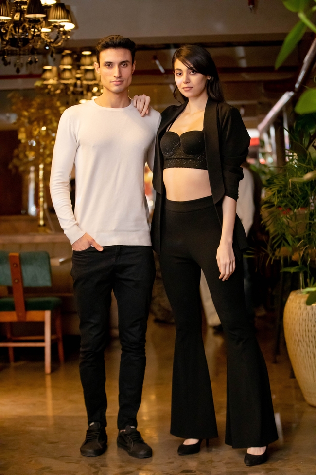 欧美高挑情侣组合图片