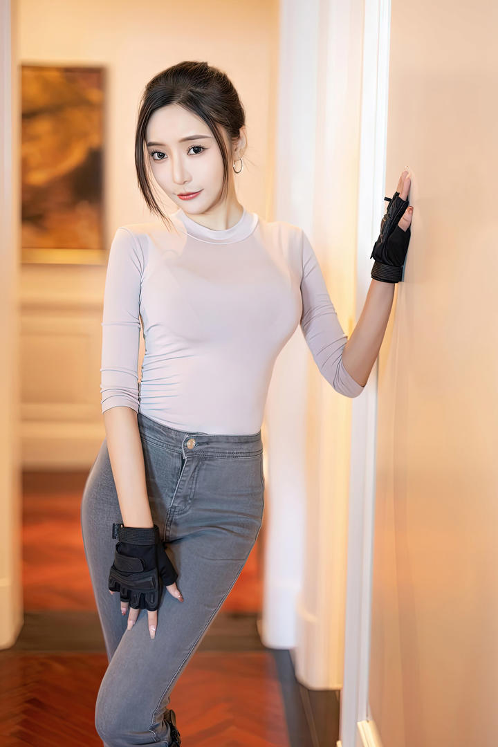 好身材的牛仔裤美女王馨瑶178图库大全