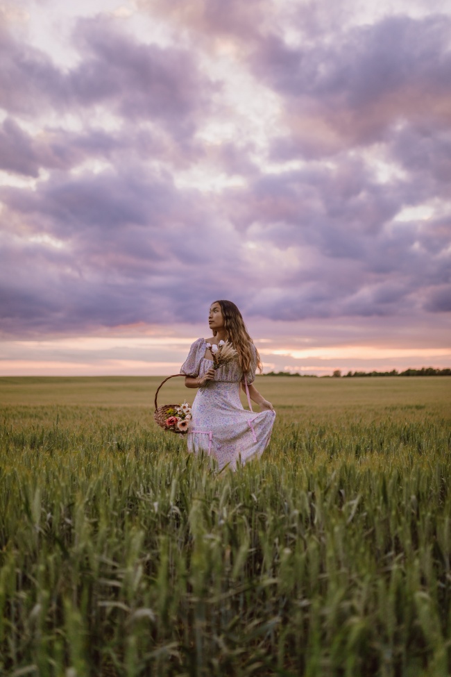 稻田美女写真图片