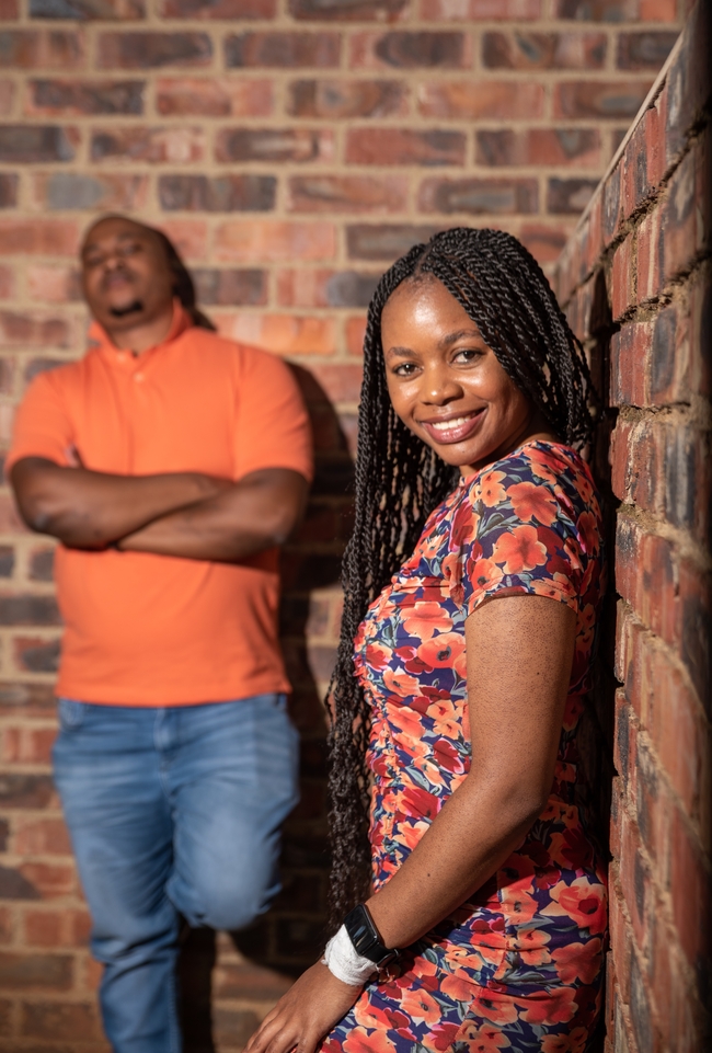 欧美黑人夫妇情侣写真图片