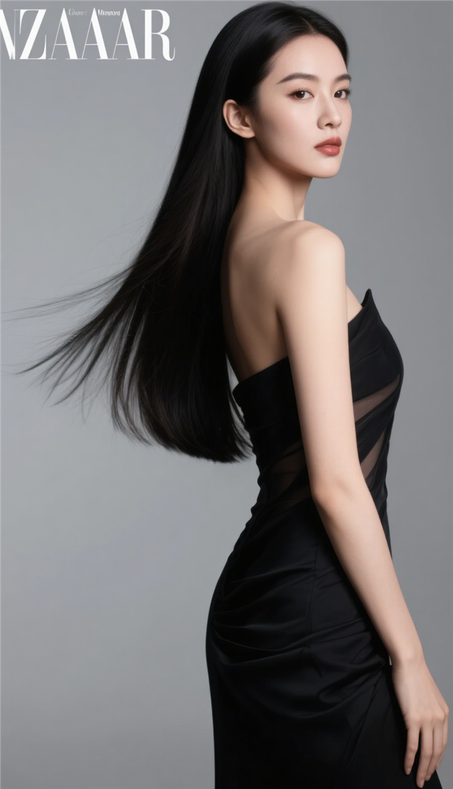 时尚杂志风格性感美女图片