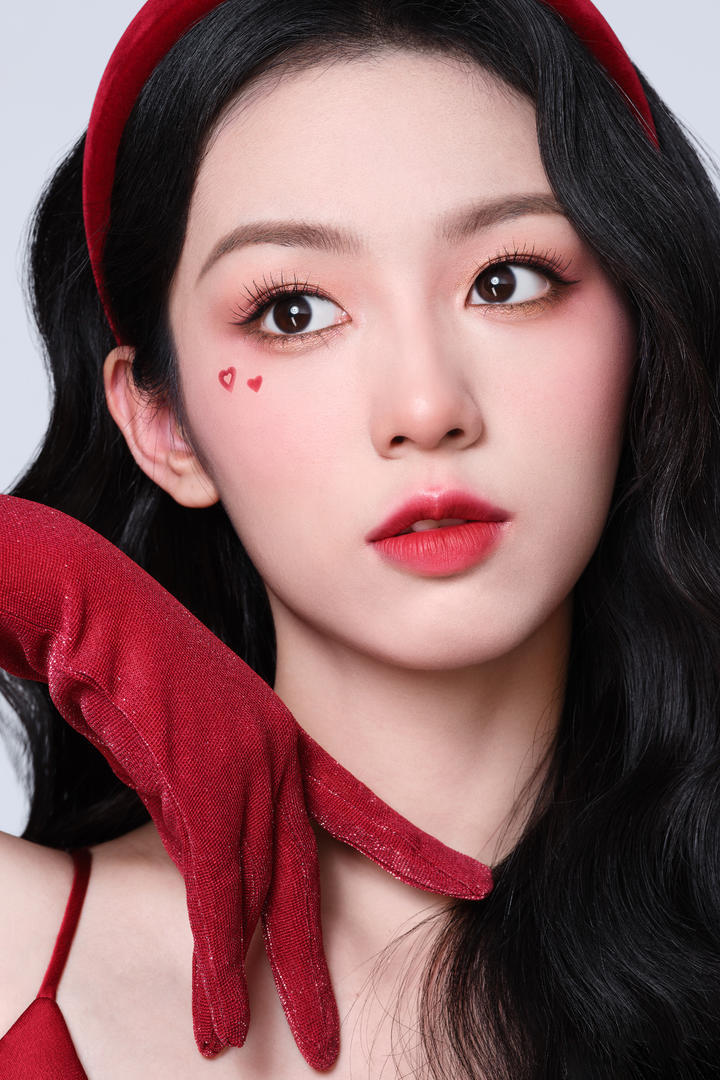 白里透红的女生脸蛋清纯漂亮美女头像图片