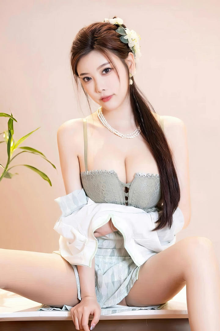 辣妹网古装大胸美女模特杨晨晨艺术写真图片