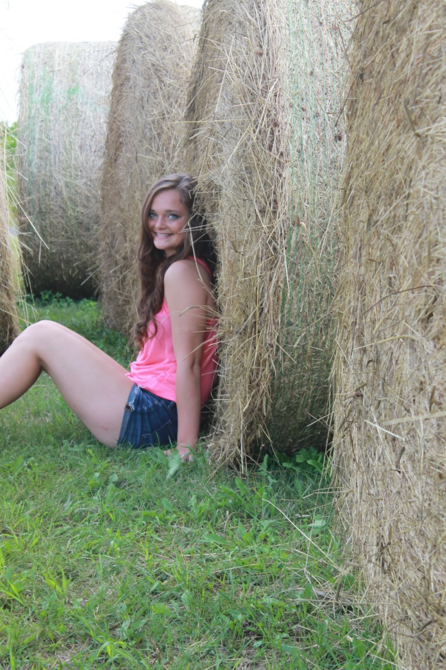 美女户外写真图片