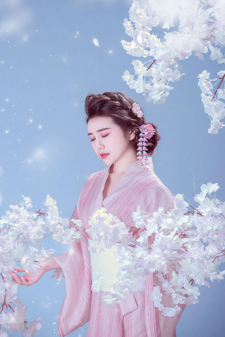唯美日本清纯和服美女艺术写真图片