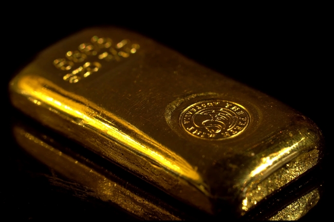 黄金金条图片