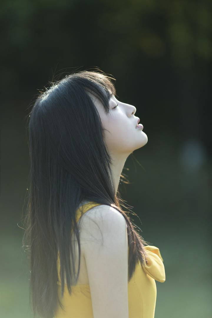 超高清唯美可爱女生侧脸美女大全