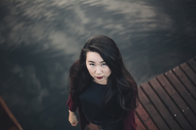 韩国白皙美女图片