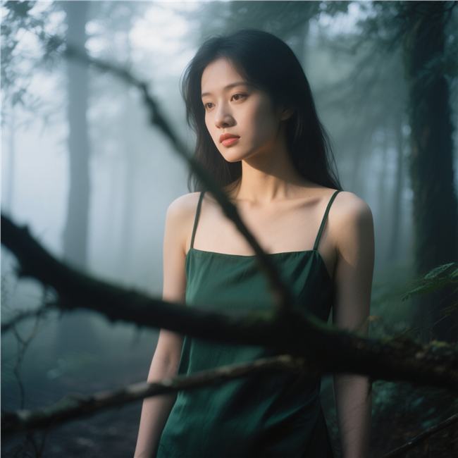 电影氛围感摄影美学美女图片