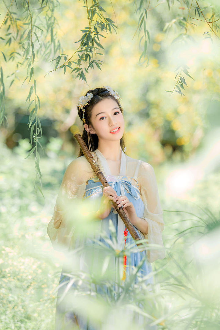4K高清唯美古装汉服美女写真图片