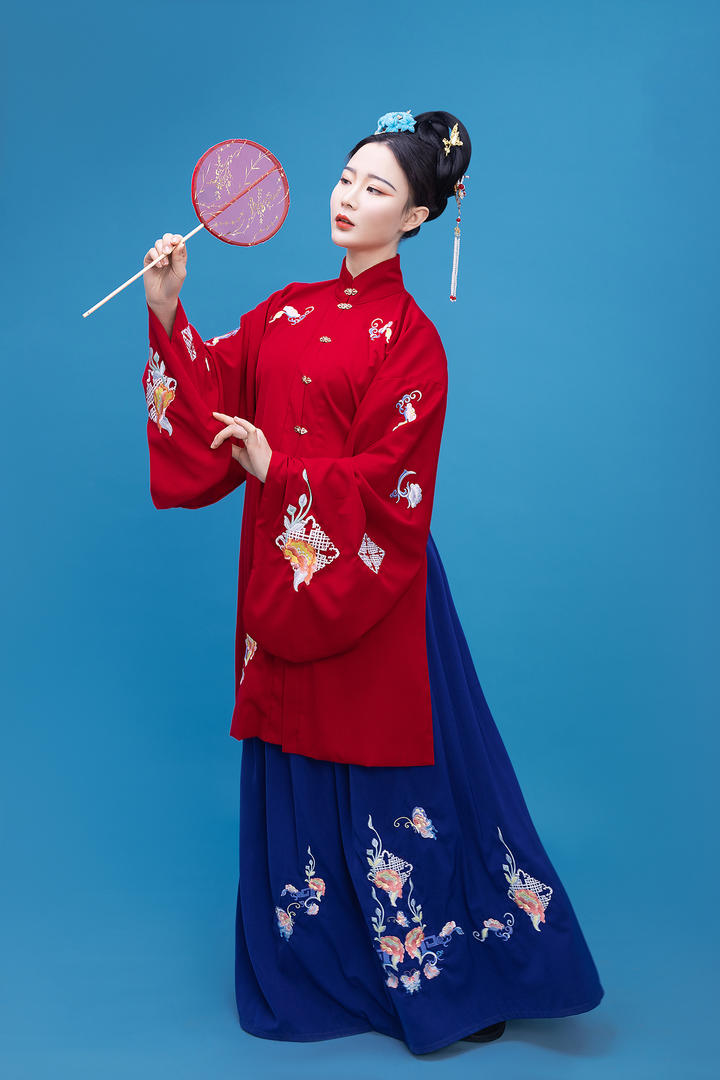 超清唯美古风头像女人像摄影图片
