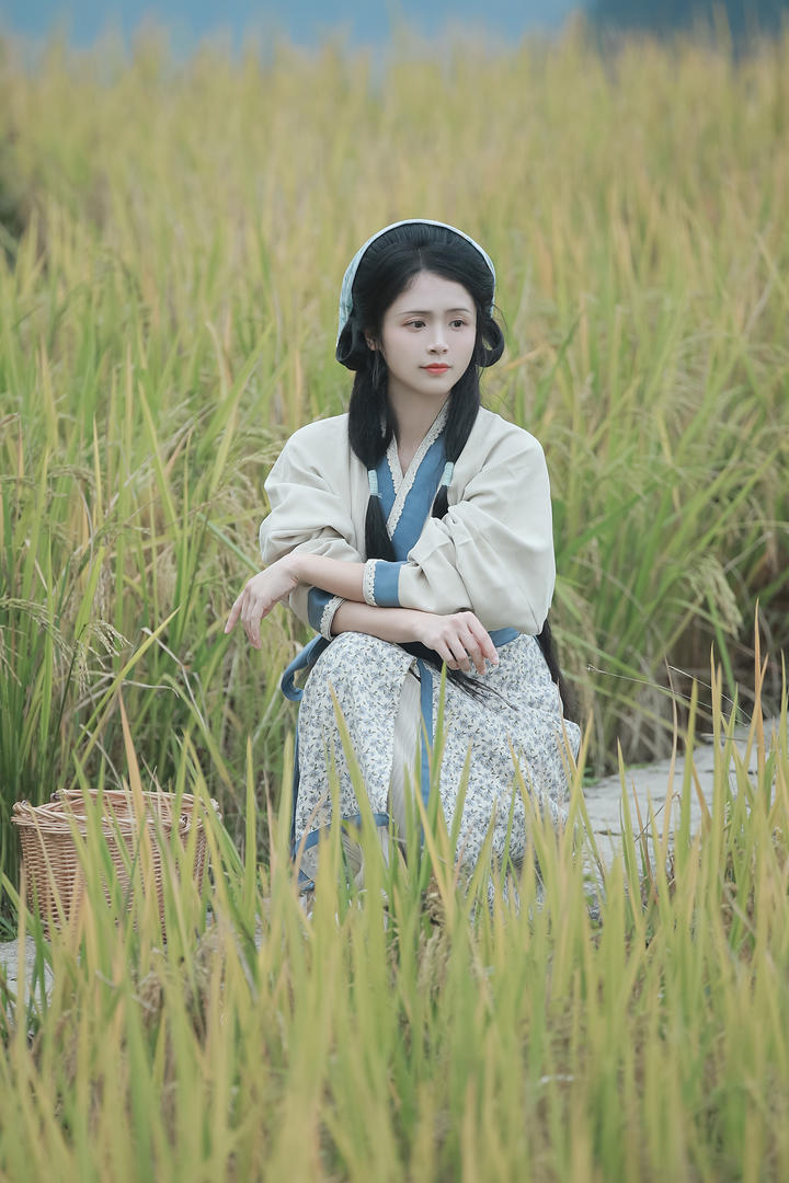 中国唯美清纯古装美女个人艺术摄影图片