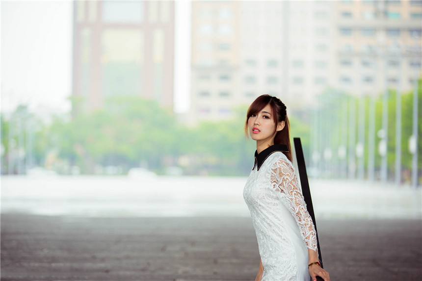 美女廖挺伶青春迷人甜美