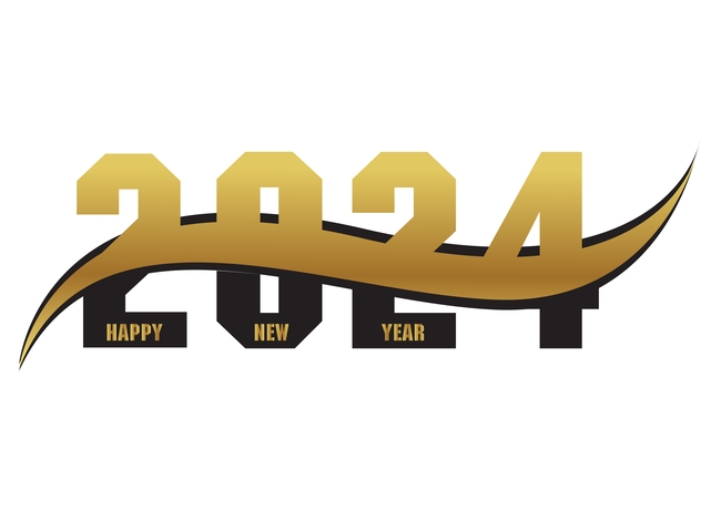 2024新年快乐图片素材