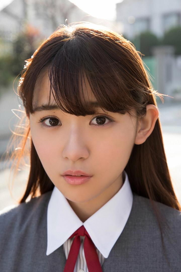 清纯漂亮的日本美女高中生图片