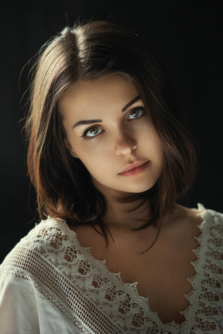 国外小美女头像写真图片