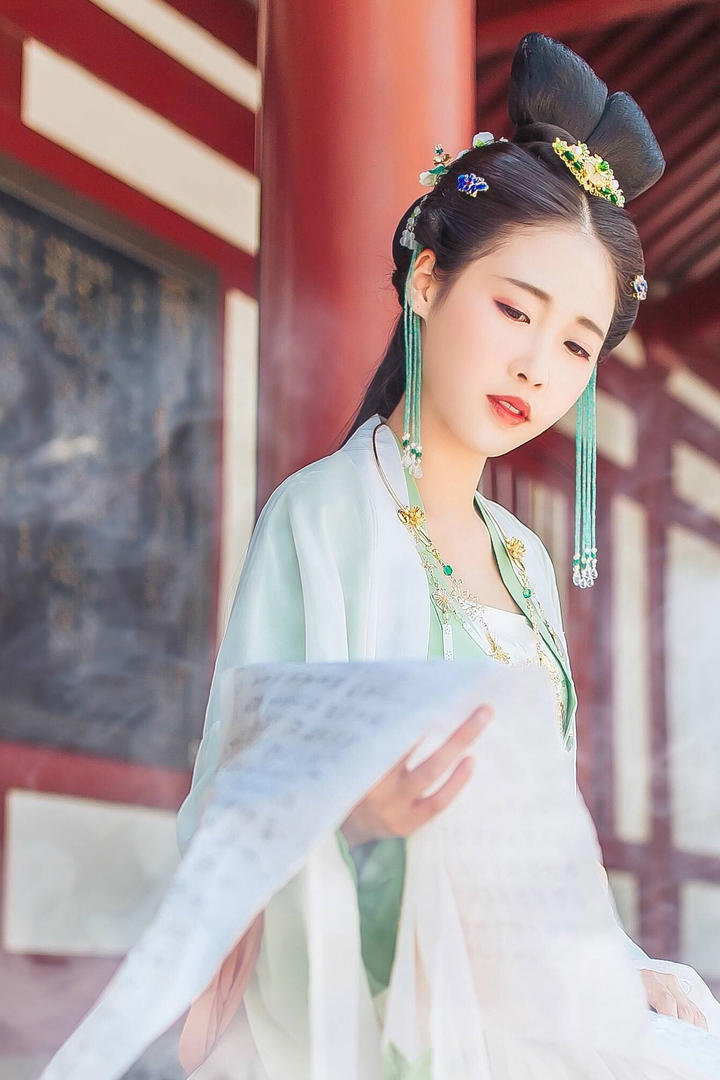中国古装美女人像艺术写真图片