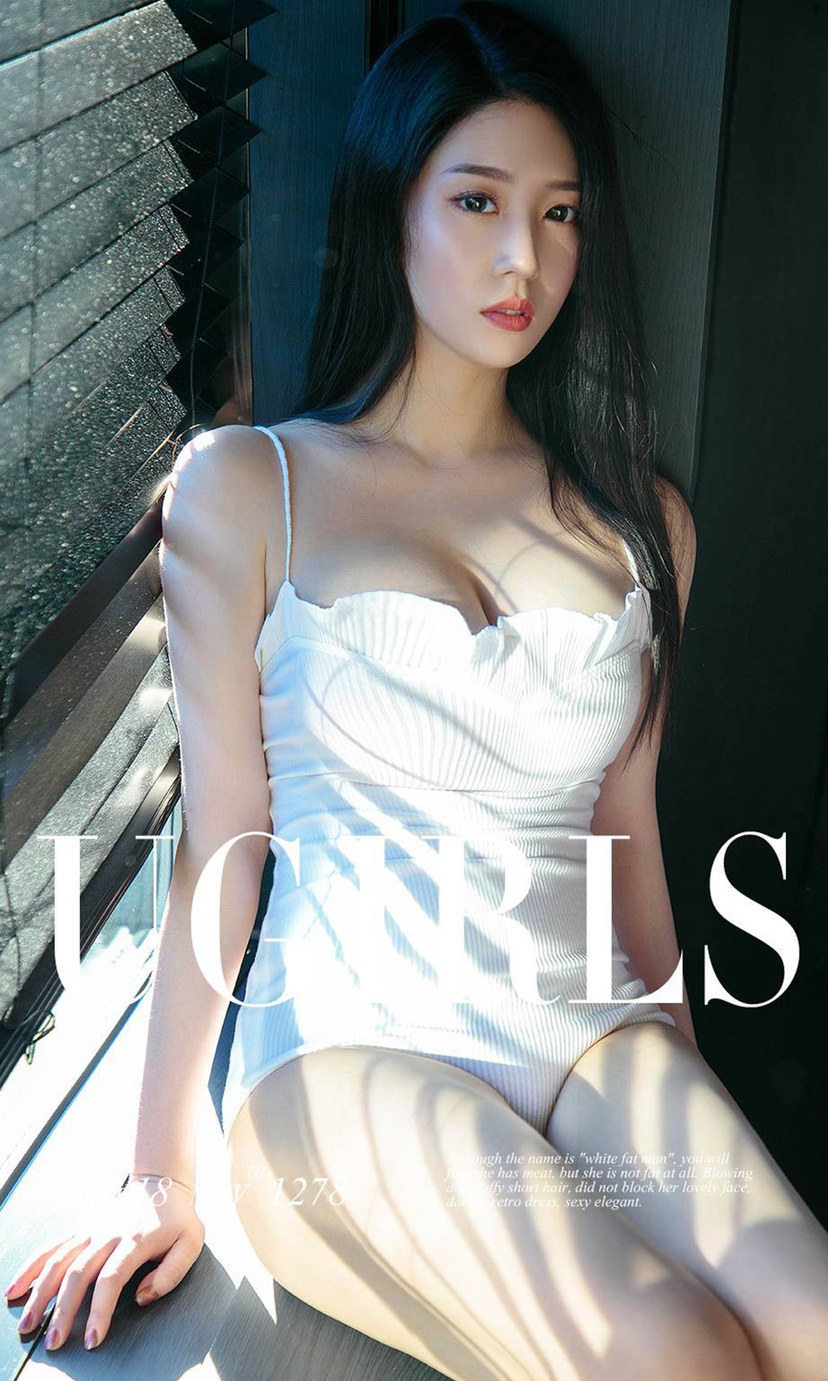 尤果网美女模特钟晴波涛胸涌诱惑巨乳内衣诱惑私房美图