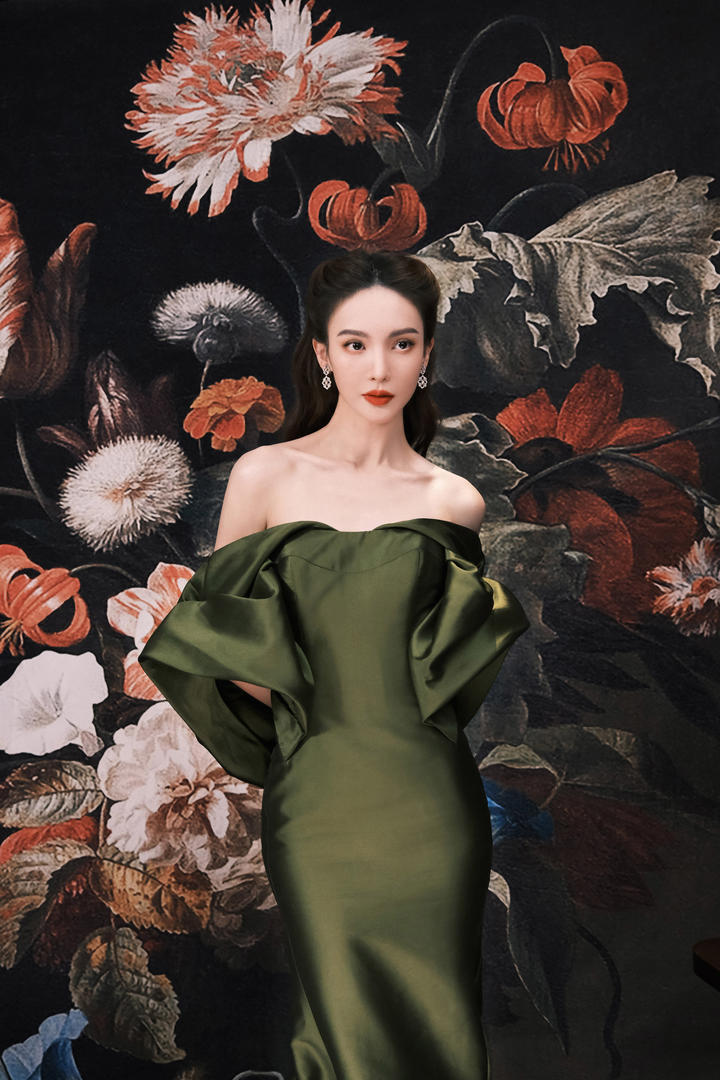 内地著名女海王金晨性感人鱼裙艺术照图片