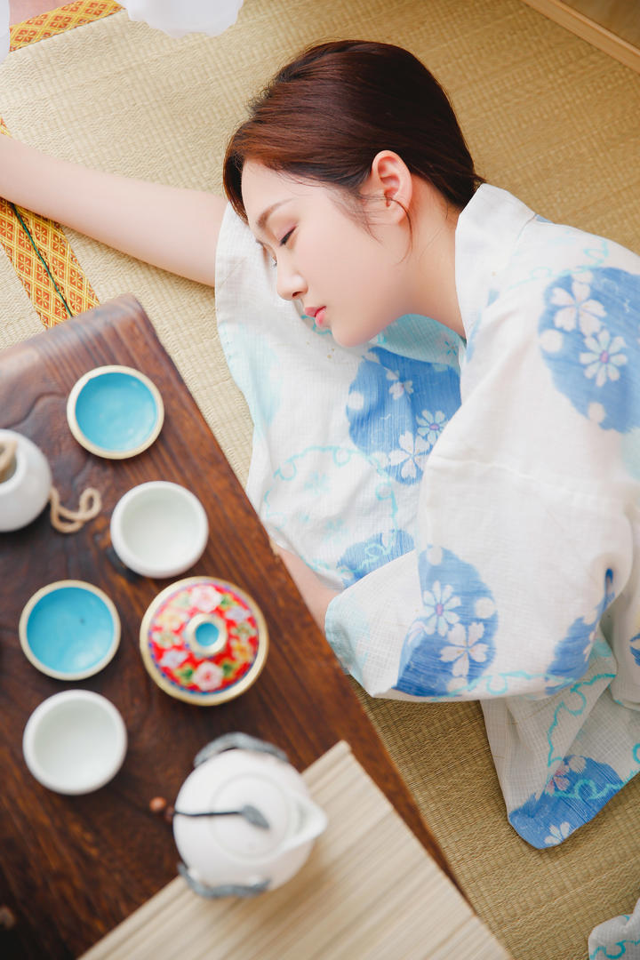 日本清纯和服美女茶艺师高清美女壁纸图片大全