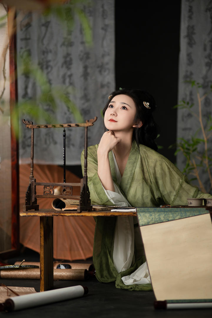 国潮古风美女手机壁纸摄影图片大全