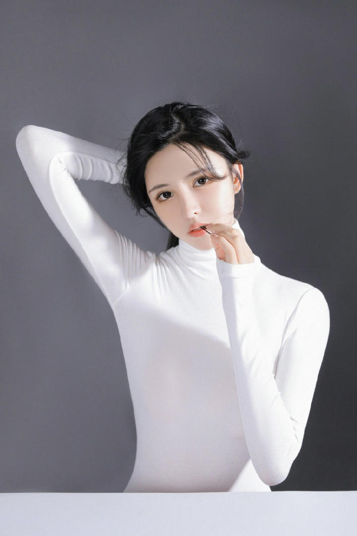 国内高清唯美清纯紧身衣美女写真图片