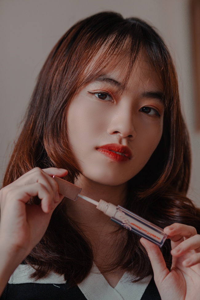 亚洲淡妆美女图片