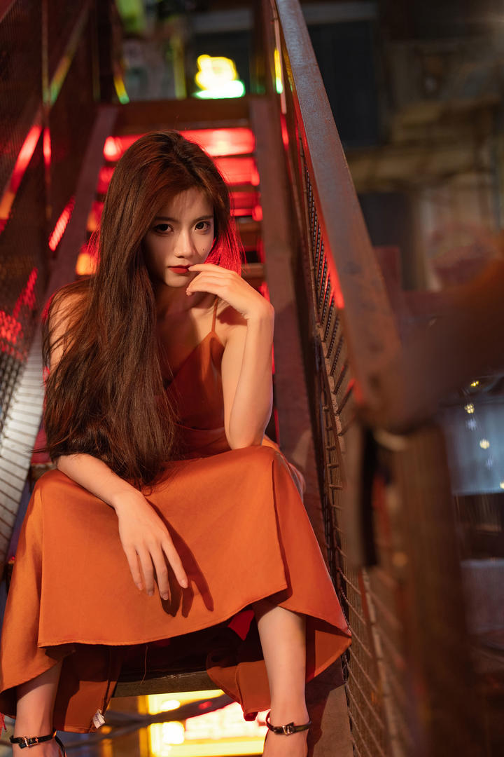 国产美女人像摄影图片