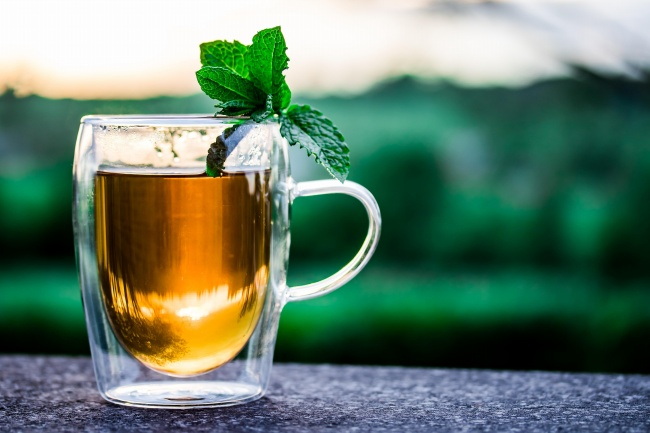 一杯茶非主流小清新图片