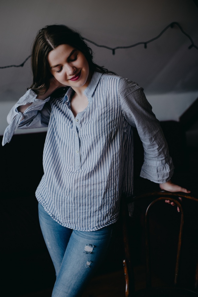 微笑生活美女图片