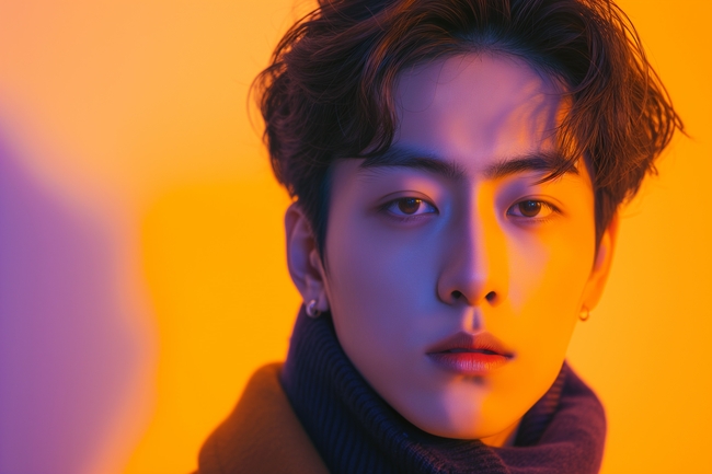 亚洲年轻小鲜肉帅哥写真图片