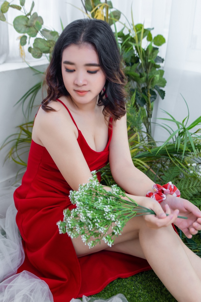 性感亚洲美女模特人体图片