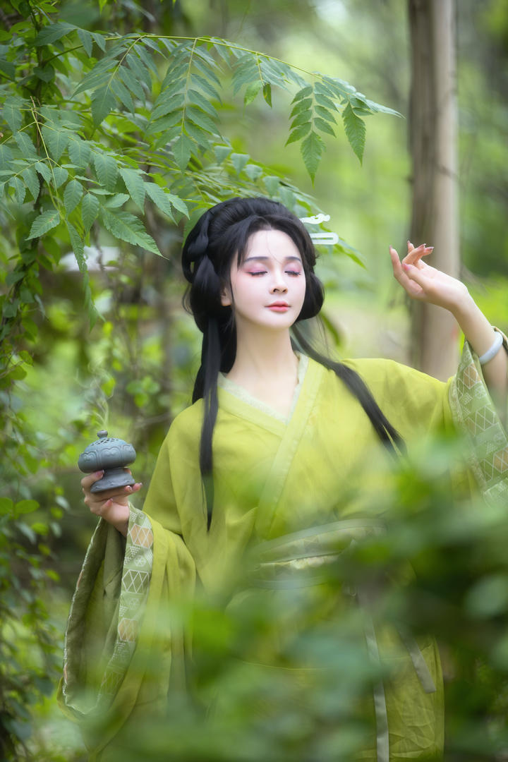 中国古装汉服艺术写真图片