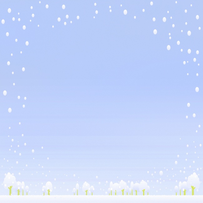 冬季梦幻飘雪背景图片