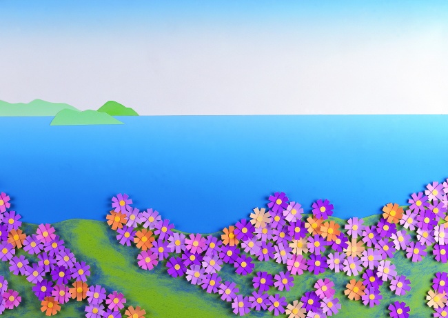 纸浮雕作品图片