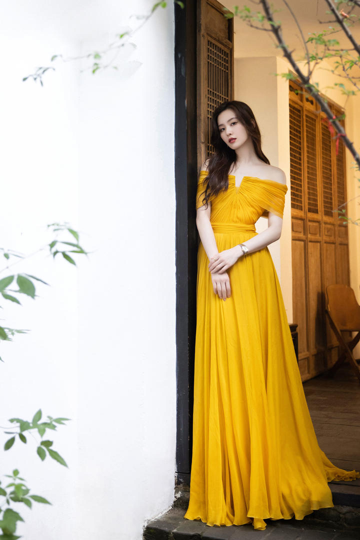 优雅时尚美女明星刘诗诗高清个人艺术写真图片