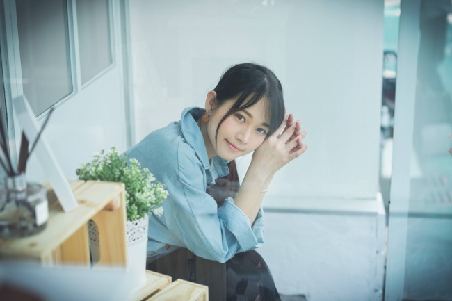 日系小清新写真美女图片