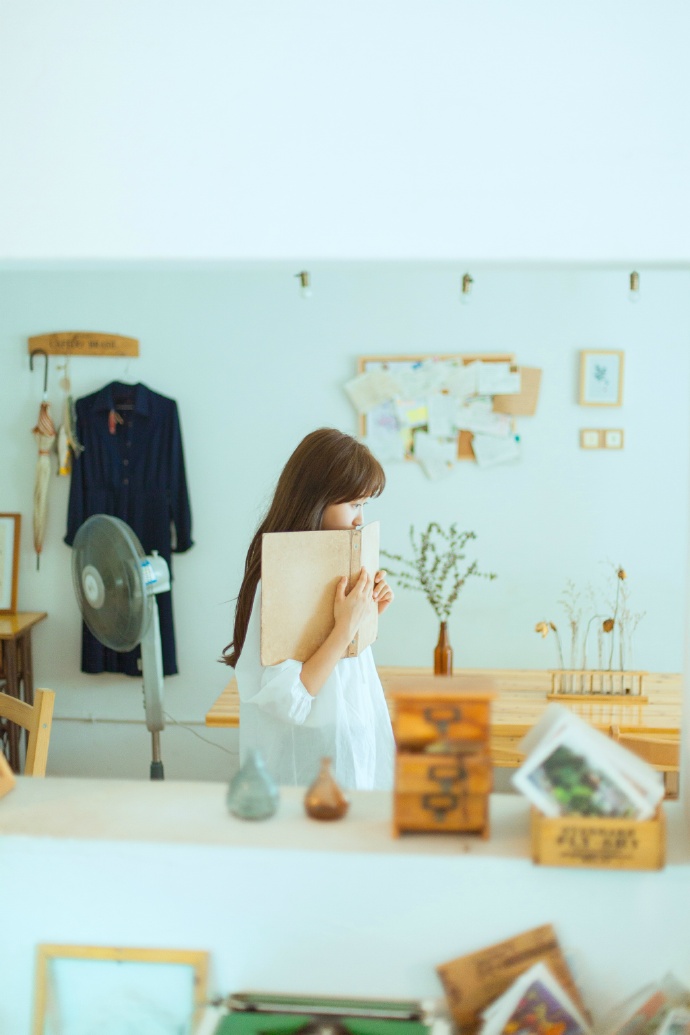 居家少女的的唯美