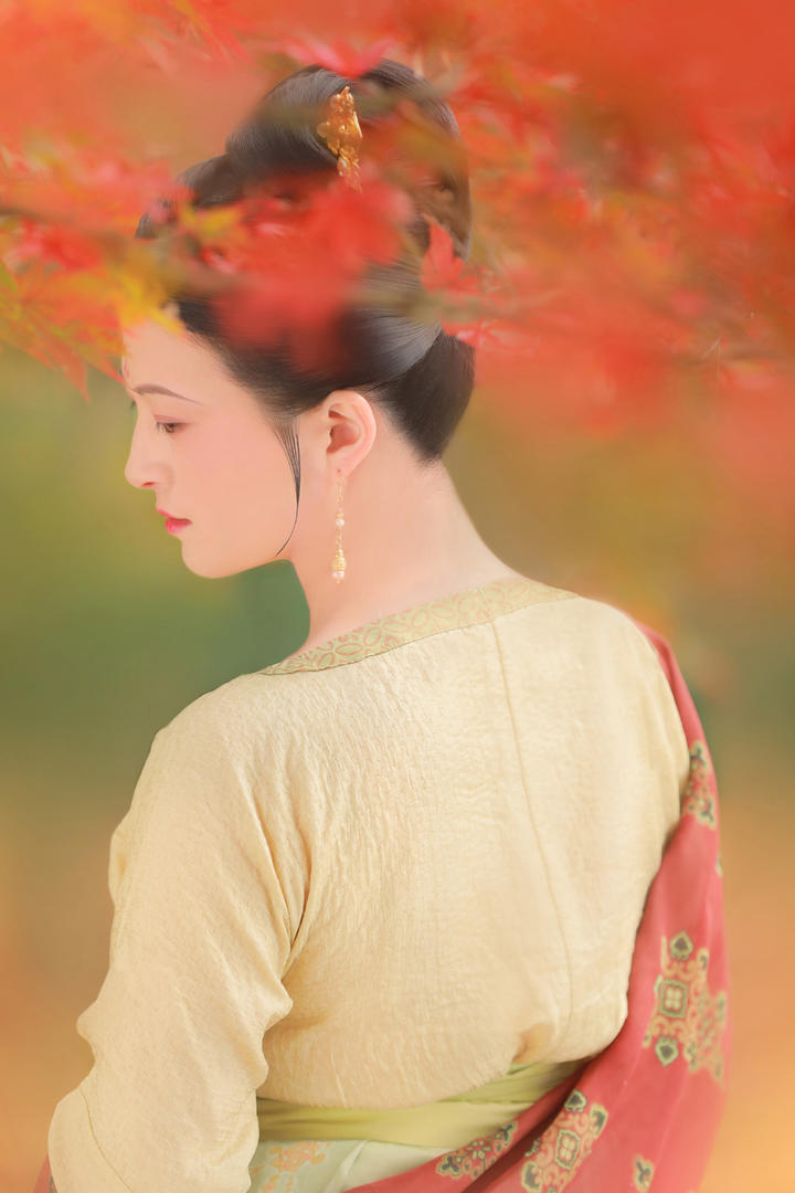 影楼古装美女艺术照图片