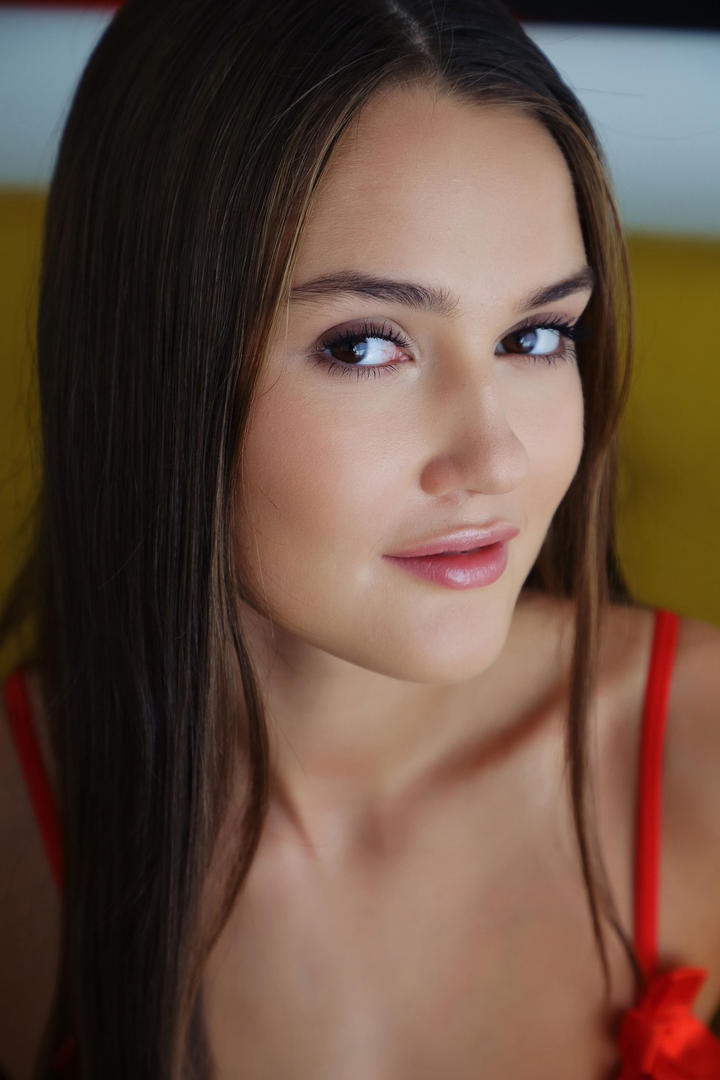 欧美性感美女模特高清特写图片