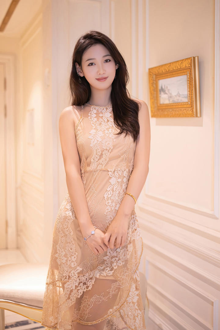 落落大方的气质女神唐安琪116极品美女写真图片