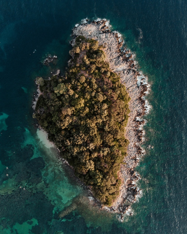大海群岛鸟瞰图