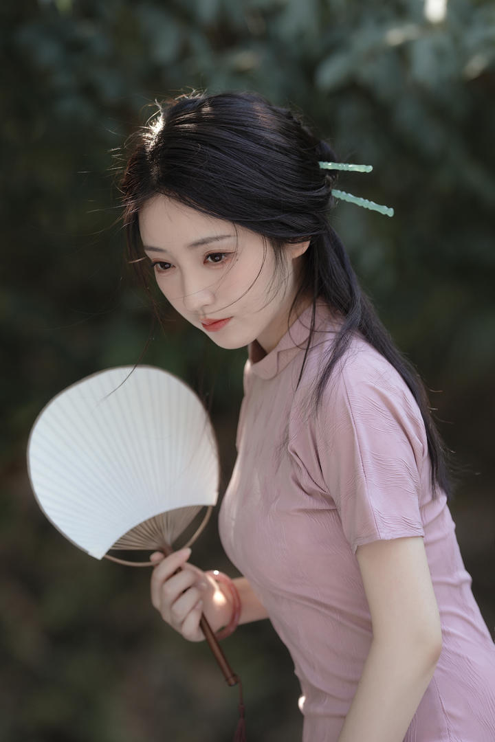清纯气质旗袍美女唯美摄影写真图片