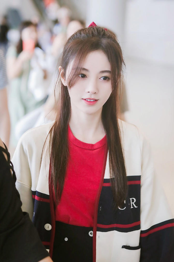 内地漂亮清纯美女明星鞠婧祎壁纸图片大全