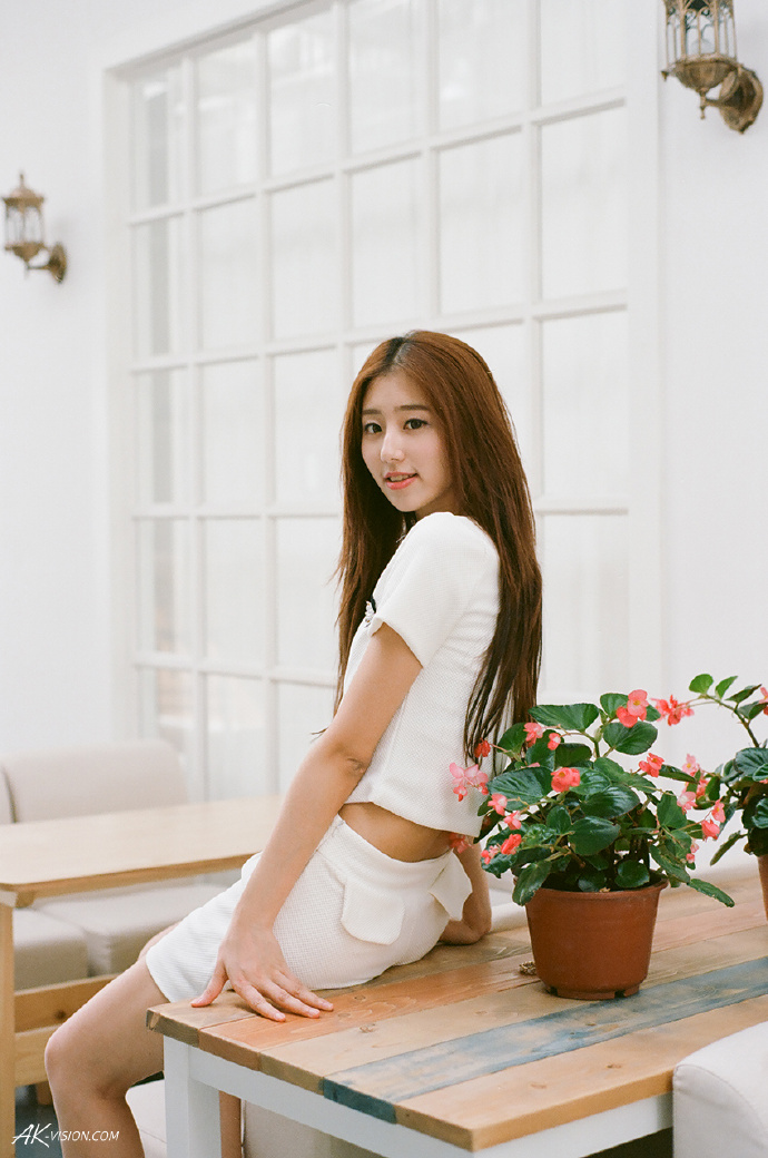 花房姑娘的可爱笑容