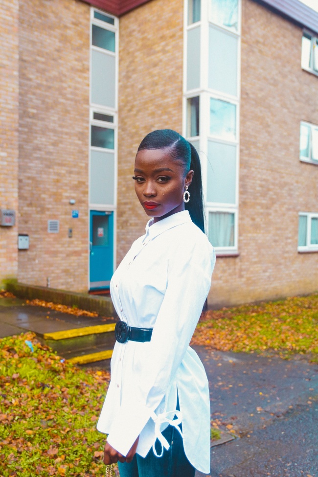 气质黑人美女写真图片