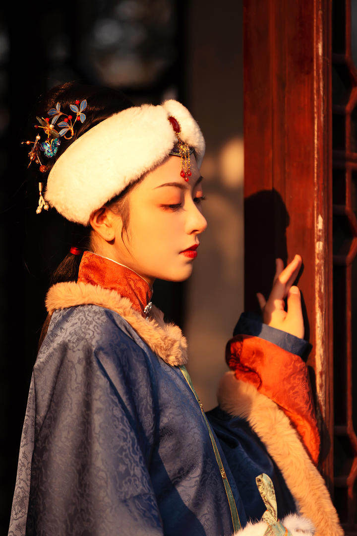 清朝公主古装美女古风艺术写真