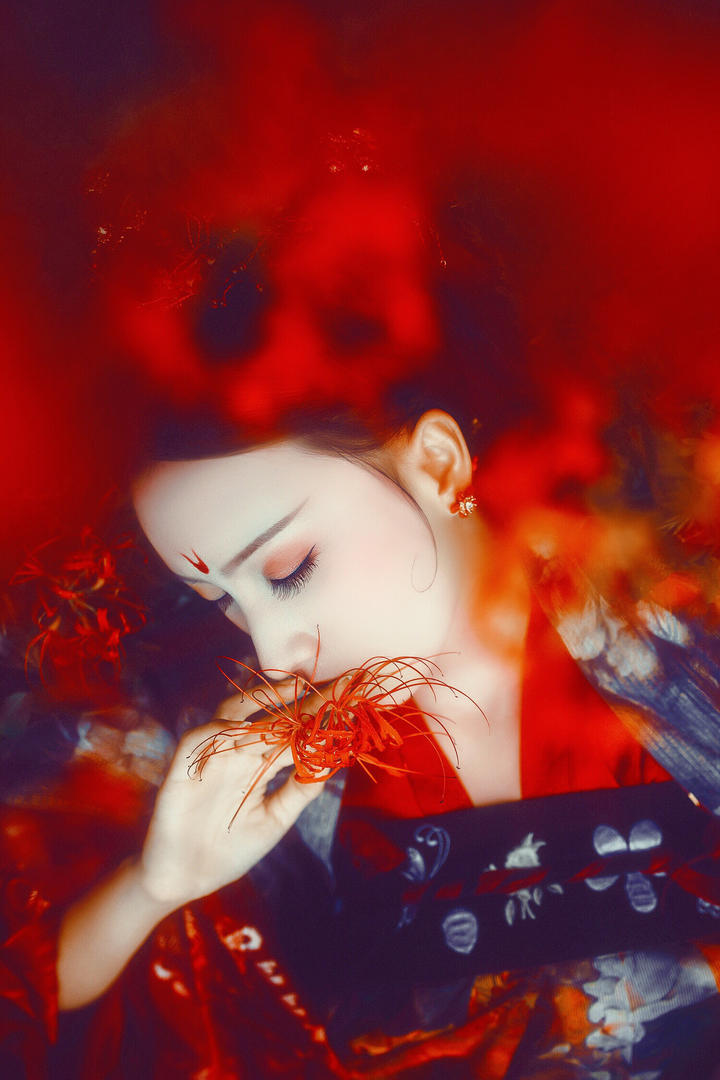 唯美古装美女艺术摄影写真图片