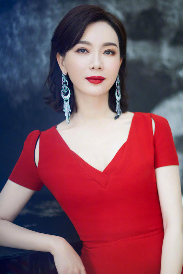 中国气质美女明星陈数写真